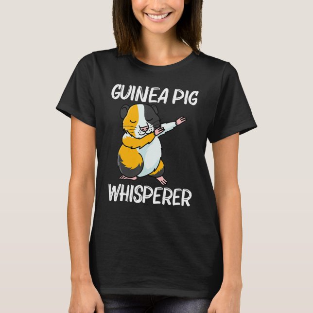 Cute Guinea Pig For Men Women Pet Animal Breed T-Shirt (Vorderseite)