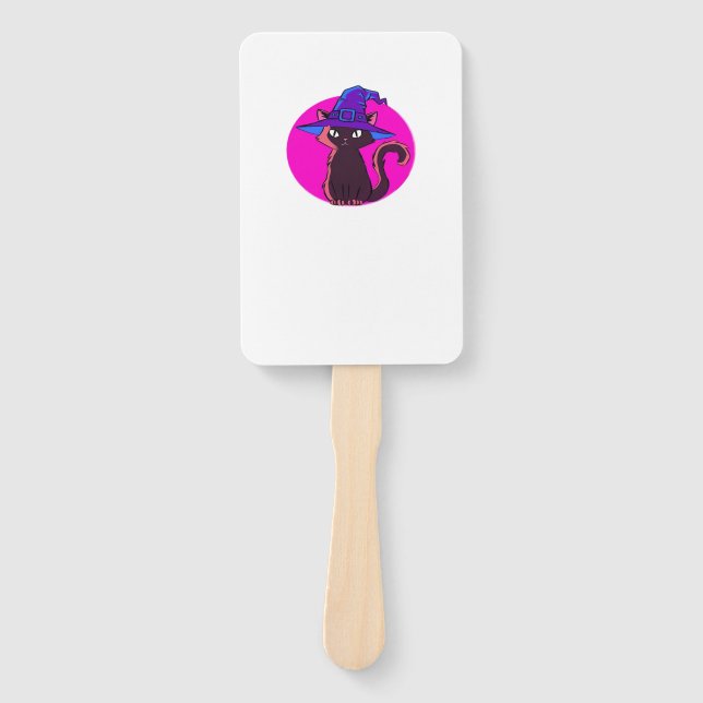 Cute Halloween Cat Oversized T-Shirt Fächer (Vorderseite)