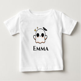 Cute Halloween Ghost customizable  Baby T-shirt