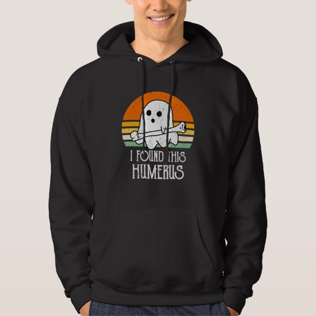 cute Halloween Ghost I Found This Humerus Hoodie (Vorderseite)