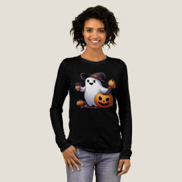 Cute Halloween ghost Tri-Blend Shirt