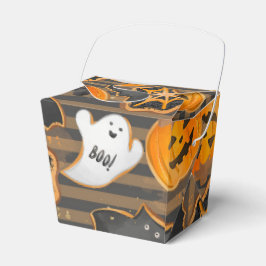 CUTE HALLOWEEN GHOSTS BATS SPIDER WEBS PUMPKINS GESCHENKSCHACHTEL