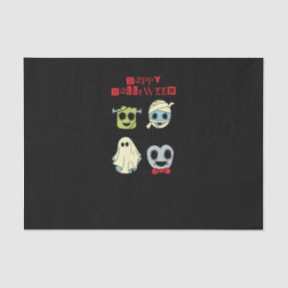 Cute Halloween Monsters Tissue Paper - Funny Boo  Seidenpapier