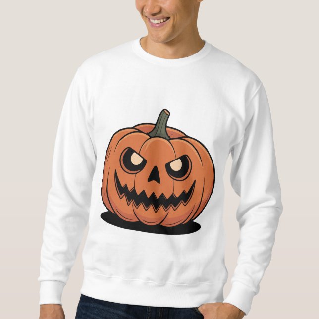 Cute Halloween Pumpkin Graphic T-Shirt  Sweatshirt (Vorderseite)