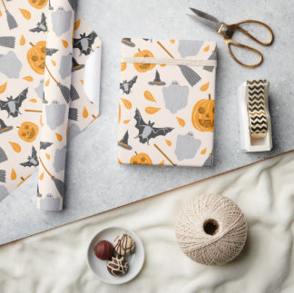 Cute halloween Wrapping Paper Geschenkpapier