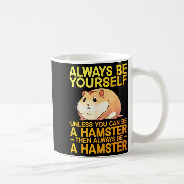 Cute Hamster Design For Men Women Kids Dwarf Hamst Kaffeetasse (Rechts)