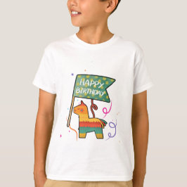 Cute Hand-Drawn Birthday T-Shirt