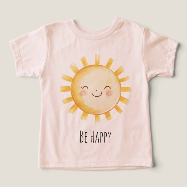 Cute Happy Sun  (Design Vorderseite)