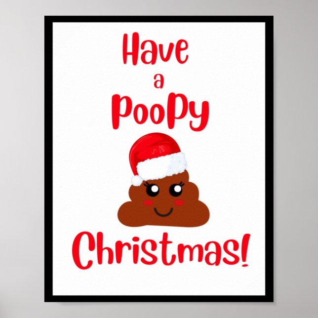 Cute Have A Opy Christmas Funny Holiday T Shirt  Poster (Vorne)