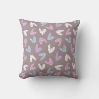 cute heart pattern kissen