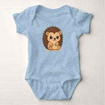 Cute Hedgehog Baby Onsie