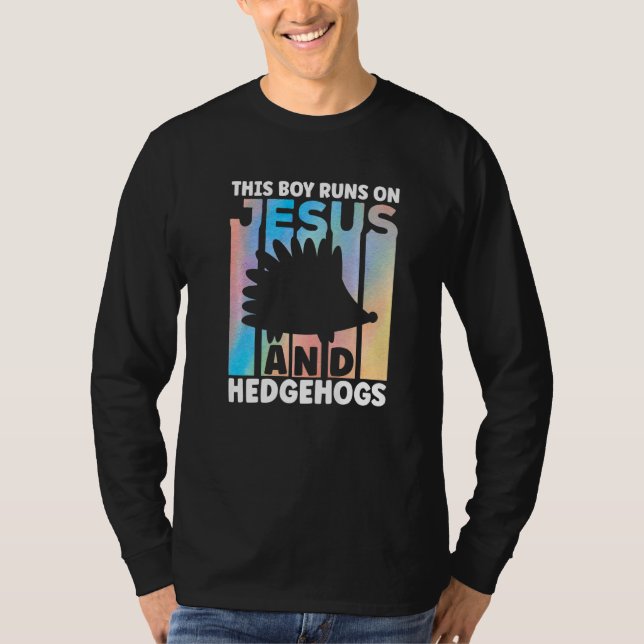 Cute Hedgehog Outfit for Hedgehog Lovers Apparel f T-Shirt (Vorderseite)