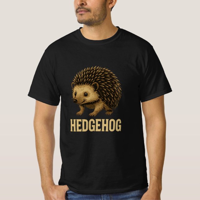Cute Hedgehog  T-Shirt (Vorderseite)