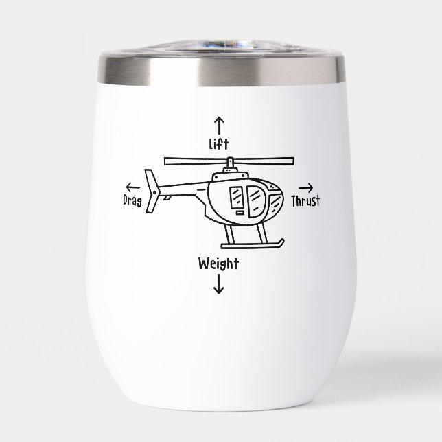 Cute Helicopter Pilot Retirement (Vorderseite)
