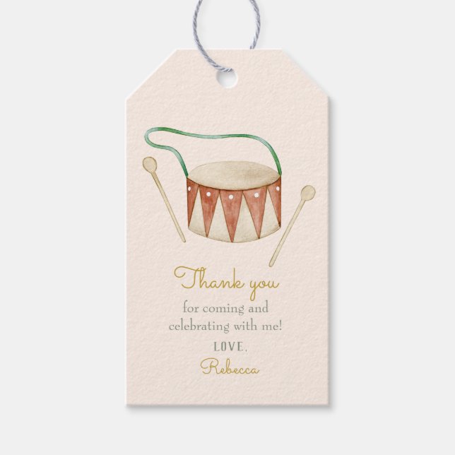 Cute Hello Baby Toys  Baby Shower  Geschenkanhänger (Vorderseite)