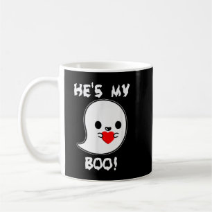 Cute He's my boo! ghosthirt by Halloween Hugs Kaffeetasse