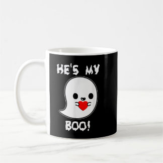 Cute He's my boo! ghosthirt by Halloween Hugs Kaffeetasse