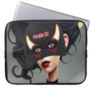 Cute Horrible girl Laptopschutzhülle