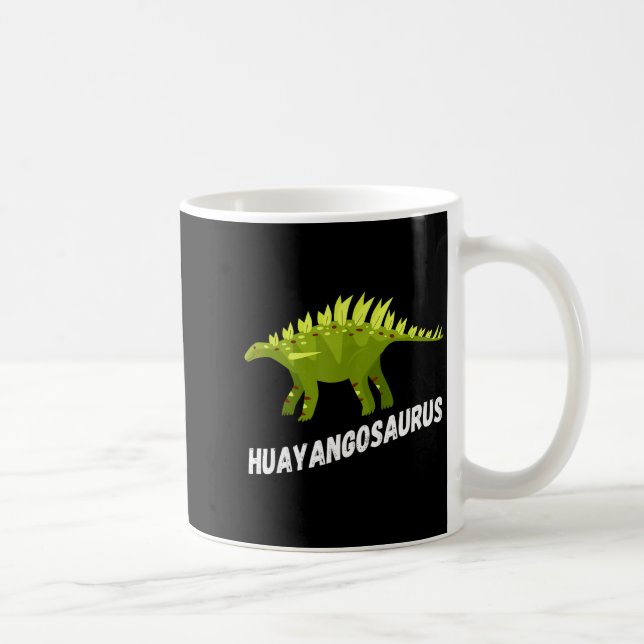 Cute Huayangosaurus Dinosaur Design  Kaffeetasse (Rechts)