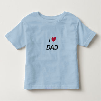 Cute I Love Dad Baby Tee – Matching Family Outfit