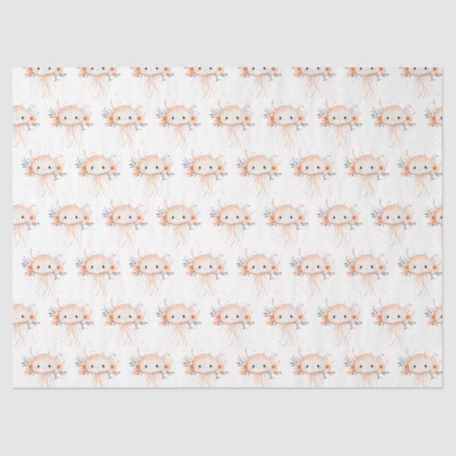 Cute Jellyfish Seidenpapier (Vorderseite)