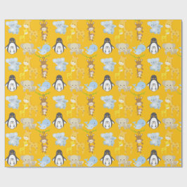 Cute Jungle Animal Wrapping Paper – Animals Geschenkpapier