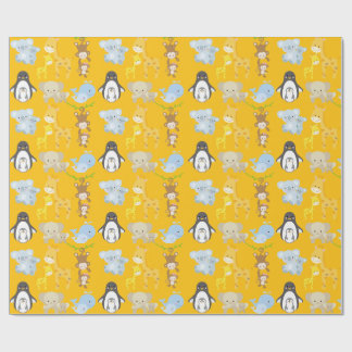 Cute Jungle Animal Wrapping Paper – Animals Geschenkpapier