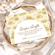 Cute Jungle Safari Diapper Raffle