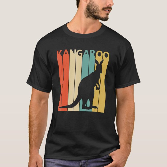 Cute Kangaroo Animal T-Shirt (Vorderseite)