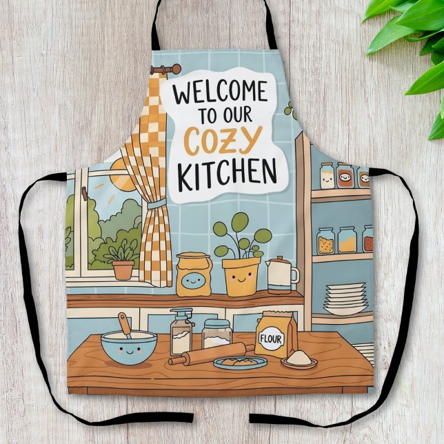 Cute Kawaii Cozy Kitchen Schürze (Von Creator hochgeladen)