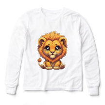 Cute Kawaii Lion Cub Graphic