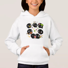 Cute Kawaii Soot Sprites Hoodie