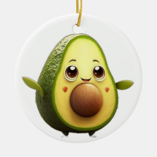 Cute Keramik Circle Ornament (Vorne)