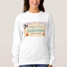 🧡 ✨ „Cute & Kind Halloween“ Kollektion 🎃🌿 Sweatshirt