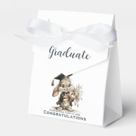 Cute Kindergarten Graduation Bunny Design Geschenkschachtel