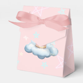 Cute Kitten Birthday Favor Box_ Pastel Design Geschenkschachtel