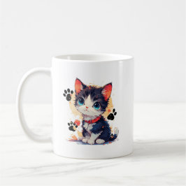 Cute kitten mug kaffeetasse