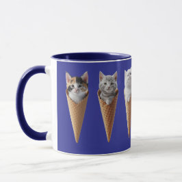 Cute Kitty Cones Tasse