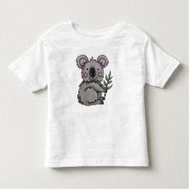 Cute koala toddlers tshirt