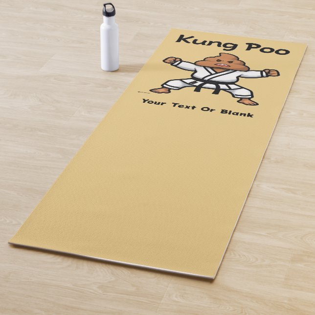 Cute Kung Poo Karate Yogamatte (Beispiel)