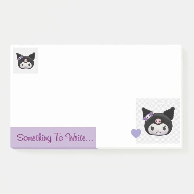 Cute Kuromi  Post-it Klebezettel (Vorderseite)