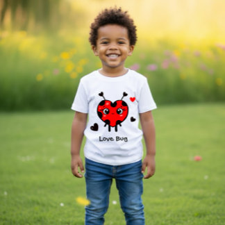 Cute ladybug baby t-shirt