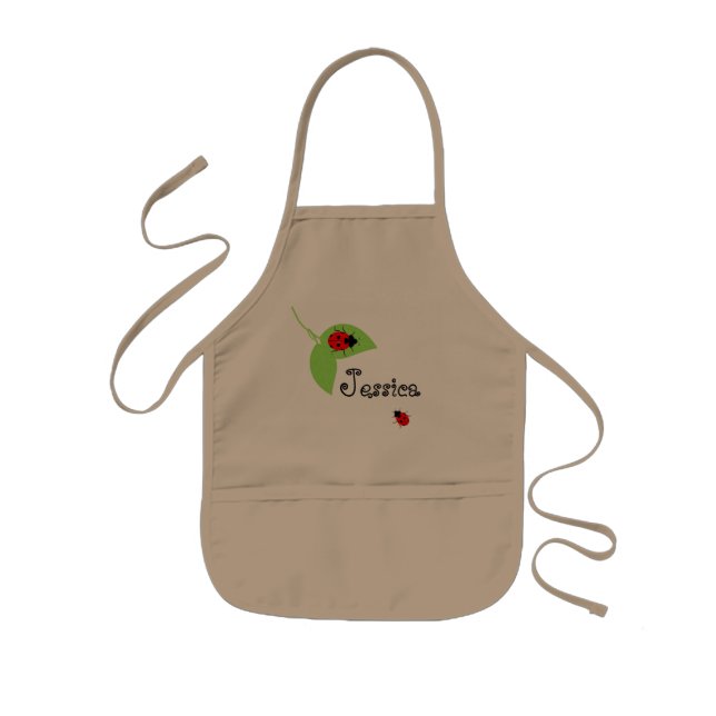 Cute Ladybug Kid’s Apron Kinderschürze (Vorne)