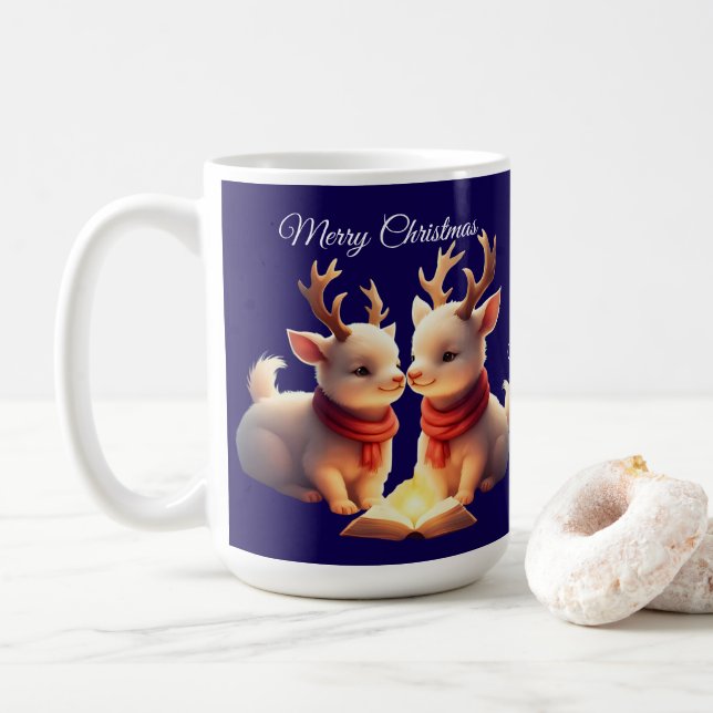 cute lamb  kaffeetasse (Mit Donut)