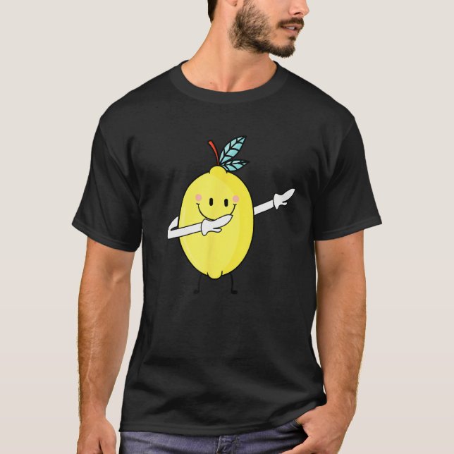 Cute Lemon Dabbing Lemon Summer Lemonade Men women T-Shirt (Vorderseite)