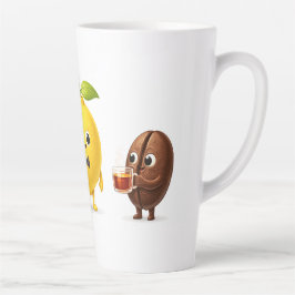Cute Lemon Tea Friends – 17oz Latte Mug Milchtasse