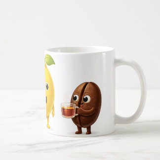 Cute Lemon Tea Friends – Coffee, Tea & Water Class Kaffeetasse