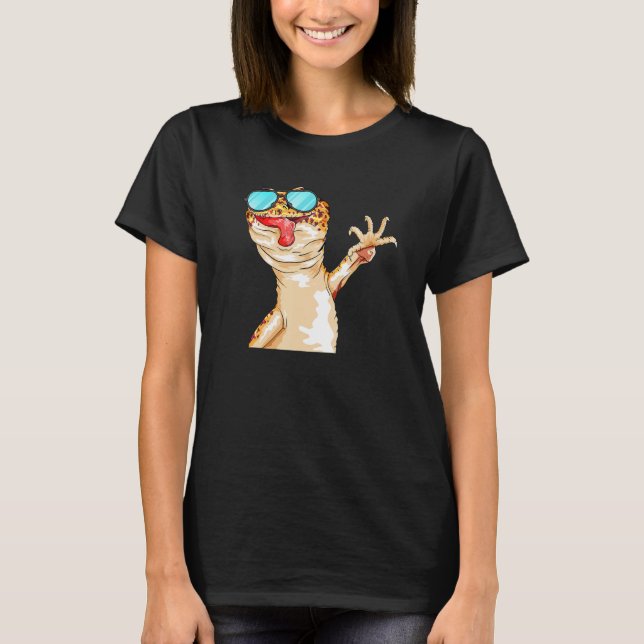 Cute Leopard Gecko For Gecko  T-Shirt (Vorderseite)