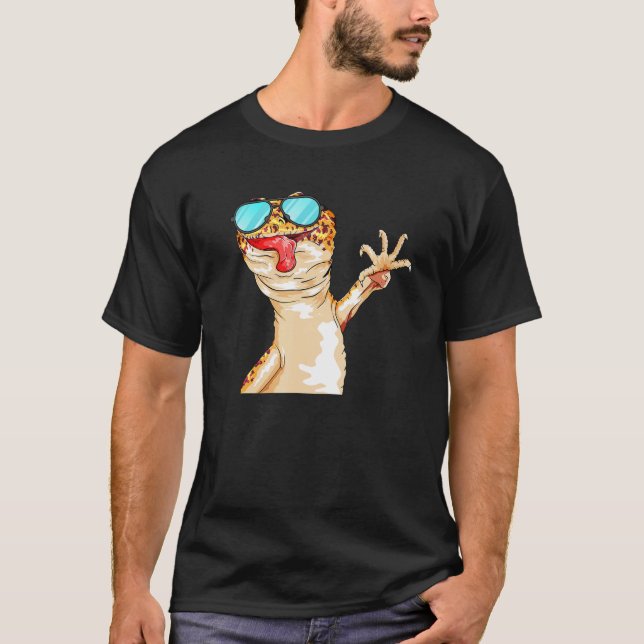 Cute Leopard Gecko For Gecko  T-Shirt (Vorderseite)