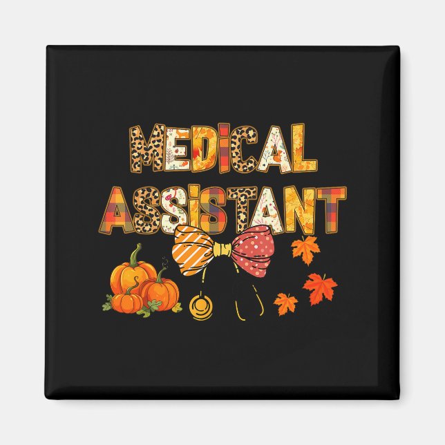 Cute Leopard Medical Istant Stethocope Fall Coquet Magnet (Vorne)